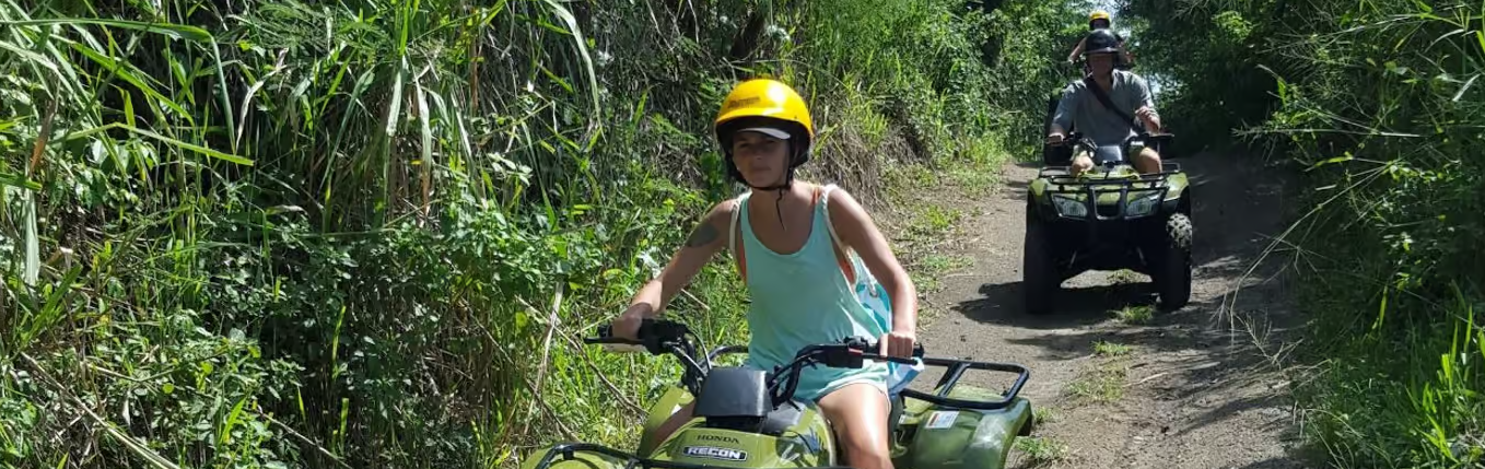 St. Kitts: Jungle Bikes Off-Road ATV Tour