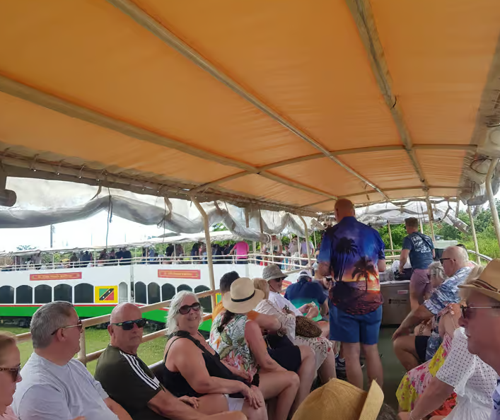 Saint Kitts Train Trek: Pick Up & Drop Off from Anywhere